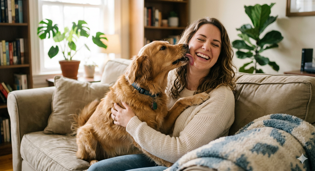 Why Does My Dog Lick Me? The Adorable (and slightly slobbery) Truth.
