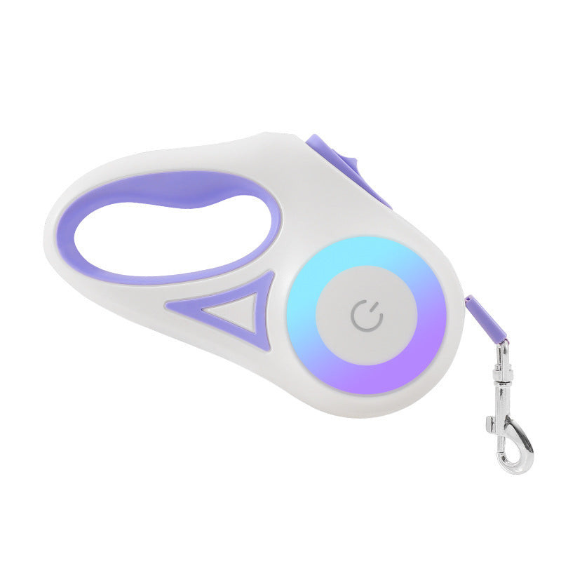 Aurora Glow Retractable Lead