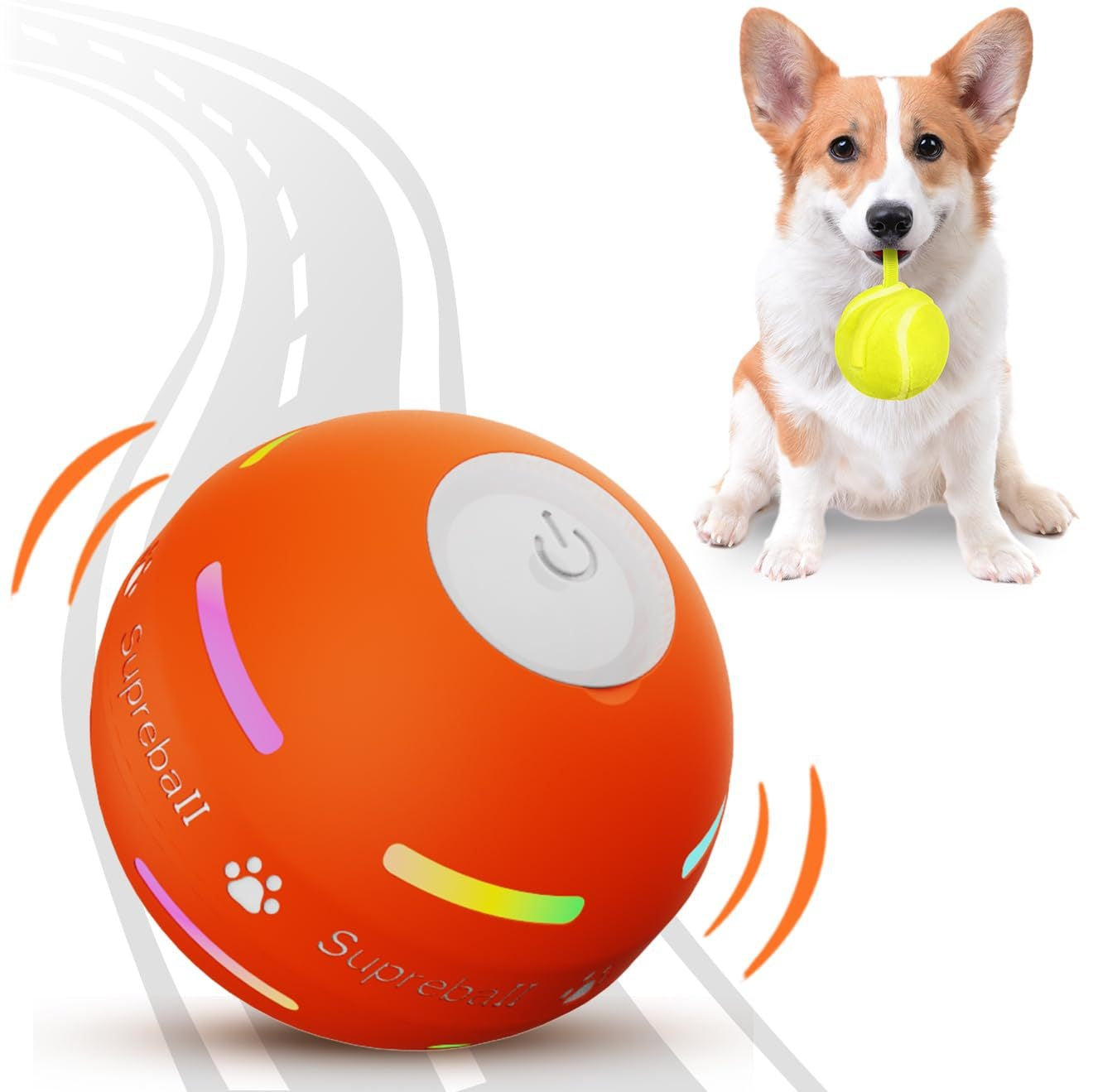 Gravity Jumping Smart Ball Dog Toy