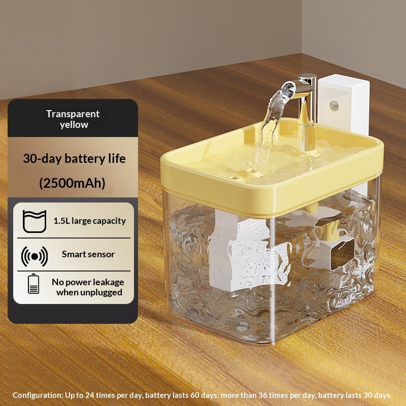 Maison Crystal: Ultra-Silent Smart Sensor Fountain