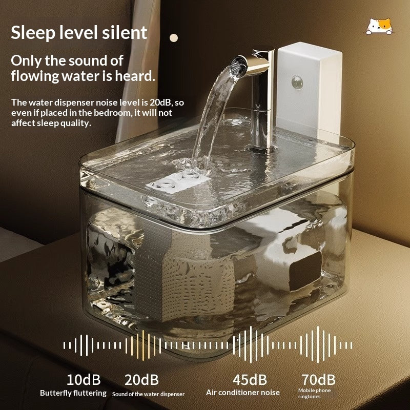 Maison Crystal: Ultra-Silent Smart Sensor Fountain