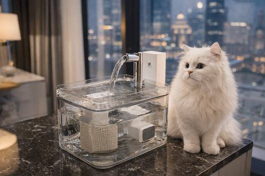 Maison Crystal: Ultra-Silent Smart Sensor Fountain